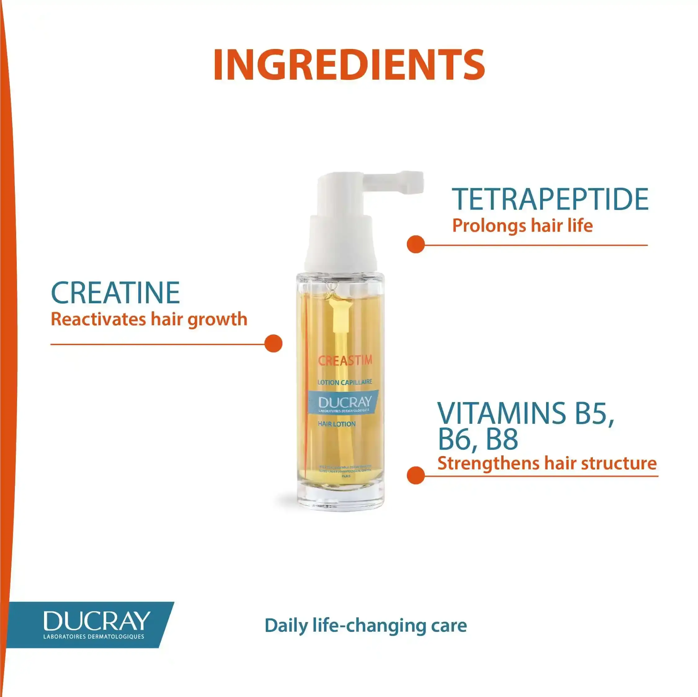 دوكراي لوشن تساقط شعر كرياستيم 2x30 مل - الصورة 7