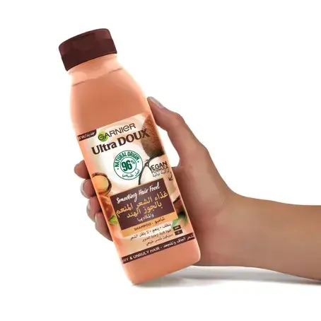 جارنييه الترا دو غذاء الشعر شامبو منعم بجوز الهند 350 مل - الصورة 2