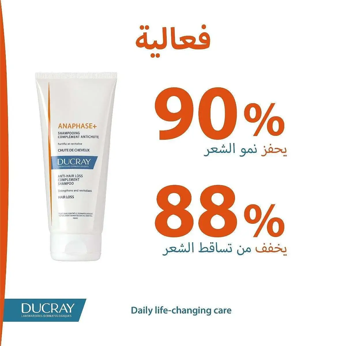 دوكراي أنافاز شامبو مضاد لتساقط الشعر لتقويته وتنشيطه - 200 مل - الصورة 2
