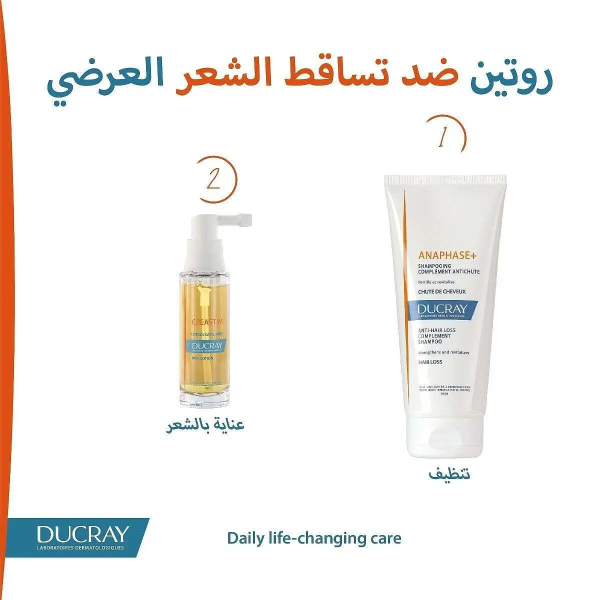 دوكراي أنافاز شامبو مضاد لتساقط الشعر لتقويته وتنشيطه - 200 مل - الصورة 5