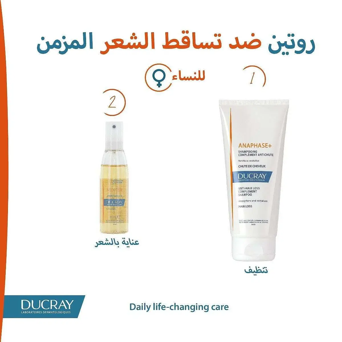 دوكراي أنافاز شامبو مضاد لتساقط الشعر لتقويته وتنشيطه - 200 مل - الصورة 6