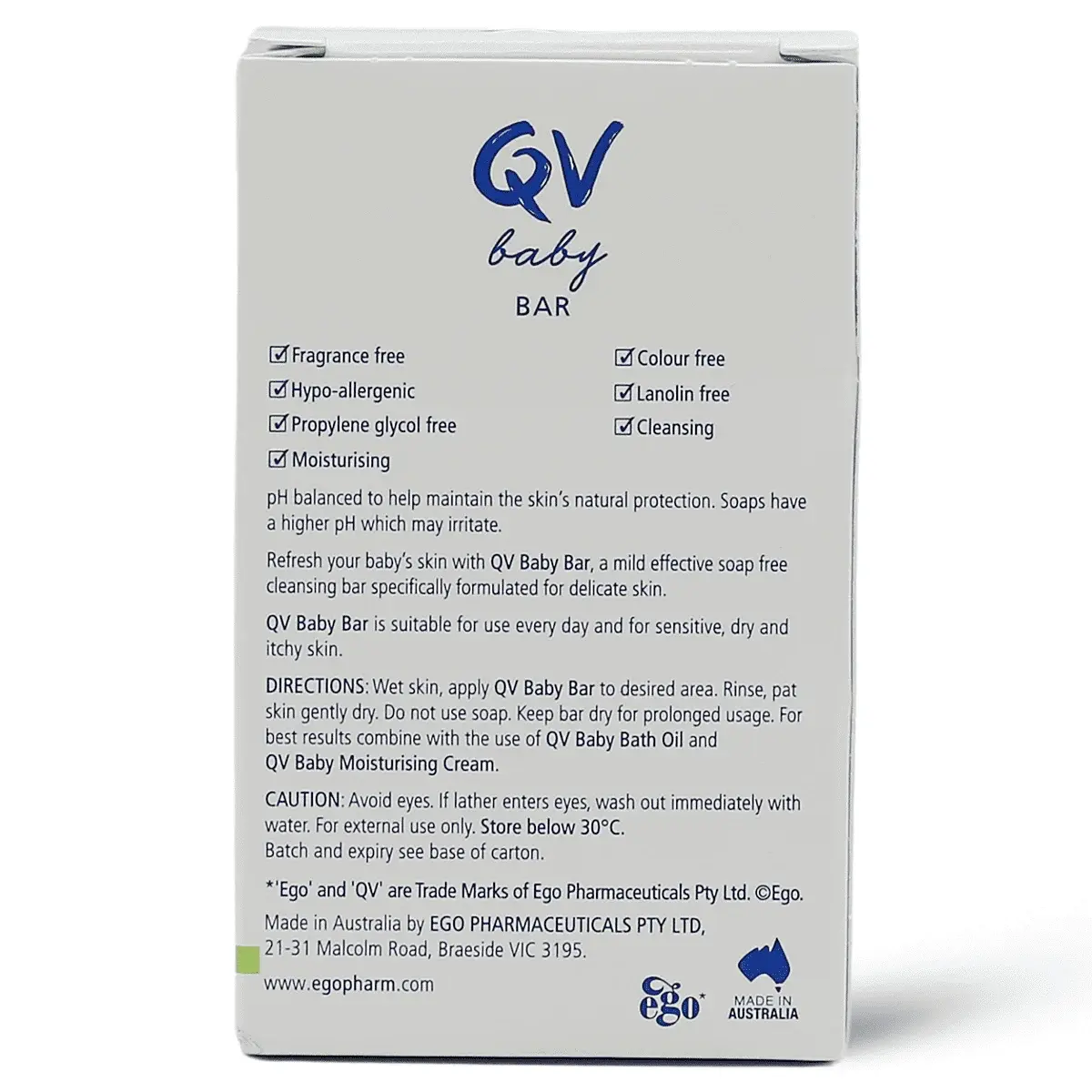 كيوفي بيبي صابون قطع للبشرة الرقيقة غنية بالمرطبات 100 جم - الصورة 3