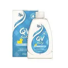 كيوفي بيبي زيت استحمام للأطفال ينظف ويرطب بشرة الطفل 250 مل - الصورة 3