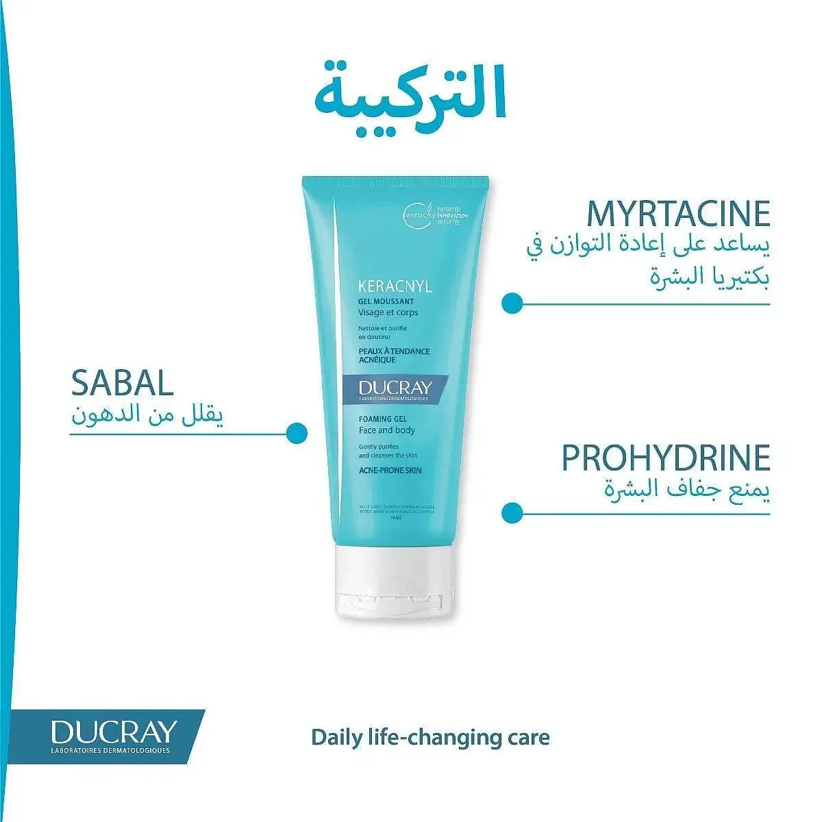 دوكراي كيراكنيل جل الرغوة للوجه والجسم 200 مل - الصورة 5