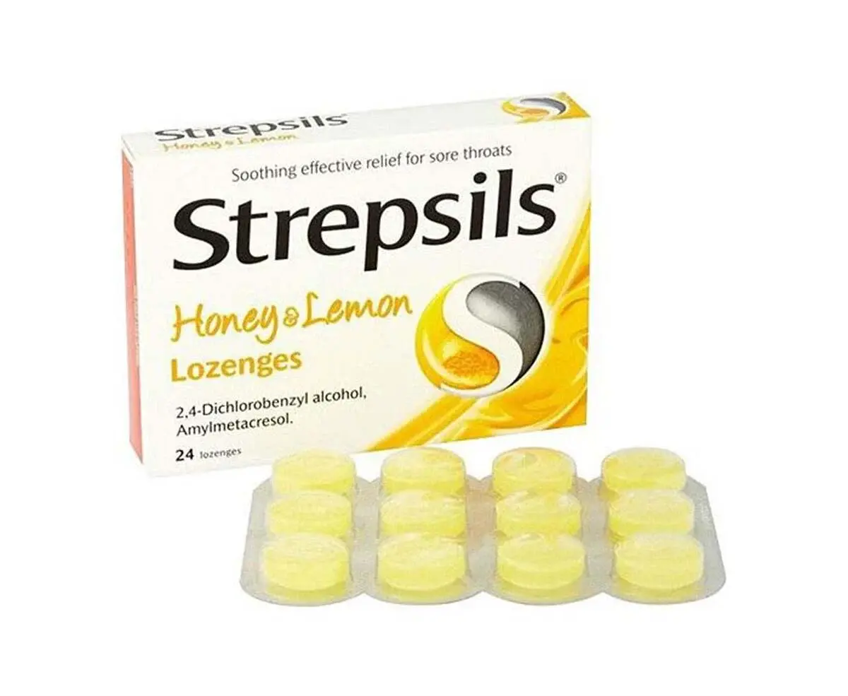 ستربسلز بالعسل والليمون 24 قرص- استحلاب - الصورة 2