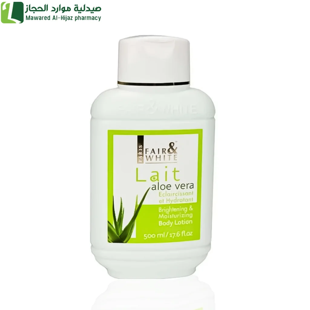 فير آند وايت غسول الجسم المرطب والصبار الأصلي مع 1.9% من الهيدروكينون485 مل