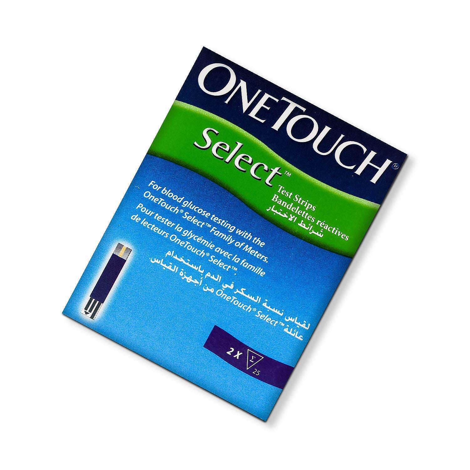 وان تاتش سيليكت شرائط قياس السكر في الدم 50 ق