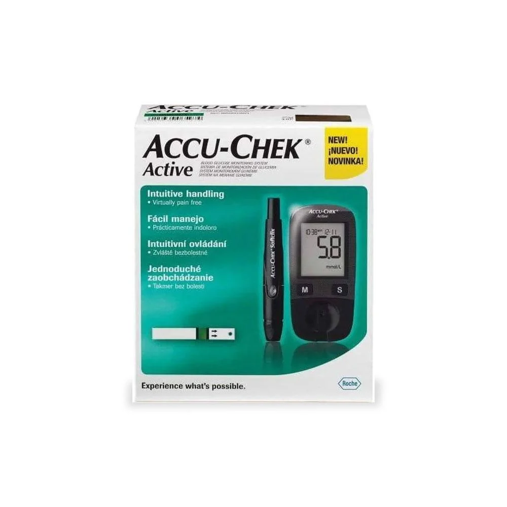 اكيوتشيك أكتف جهاز قياس مستوى السكر في الدم - الصورة 2