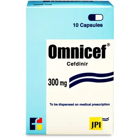 اومنيسف 300 مجم 10 كبسوله -يتطلب وصفة طبية - الصورة 2