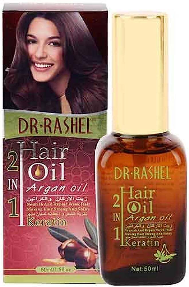 دكتور راشيل زيت الارجان والكيراتين للشعر 2 في 1 50 مل