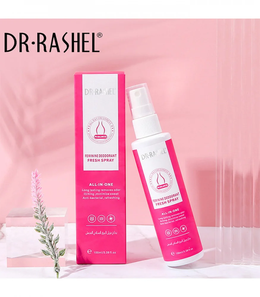 دكتور راشيل بخاخ المناطق الحساسة مزيل لرائحة العرق 100 مل - الصورة 4