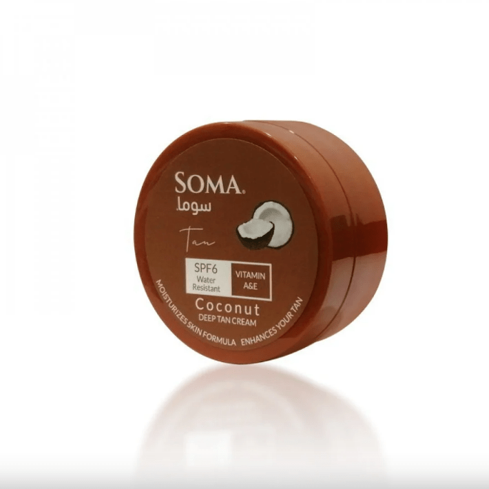 سوما كريم التسمير  بزيت جوز الهند الطبيعي 150مل - الصورة 4