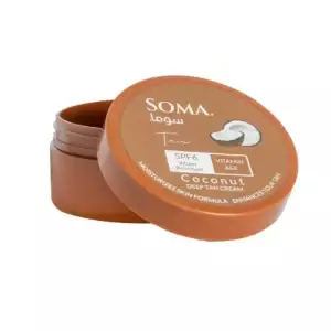 سوما كريم التسمير  بزيت جوز الهند الطبيعي 150مل