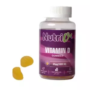 جاميز نوتريف حلوى فيتامين دال (IU 1000) نكهة الليمون -60 حبة