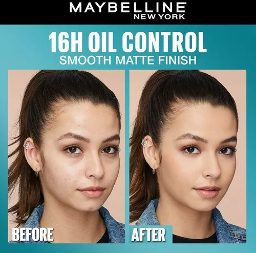 ميبيلين نيويورك كريم اساس فيت مي 12 ساعة مات اند بورلس 120 كلاسيك ايفوري - الصورة 2