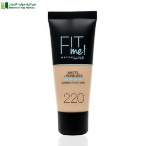 ميبيلين نيويورك كريم اساس فيت مي 12 ساعة مات اند بورلس 220 ناتورال بيج