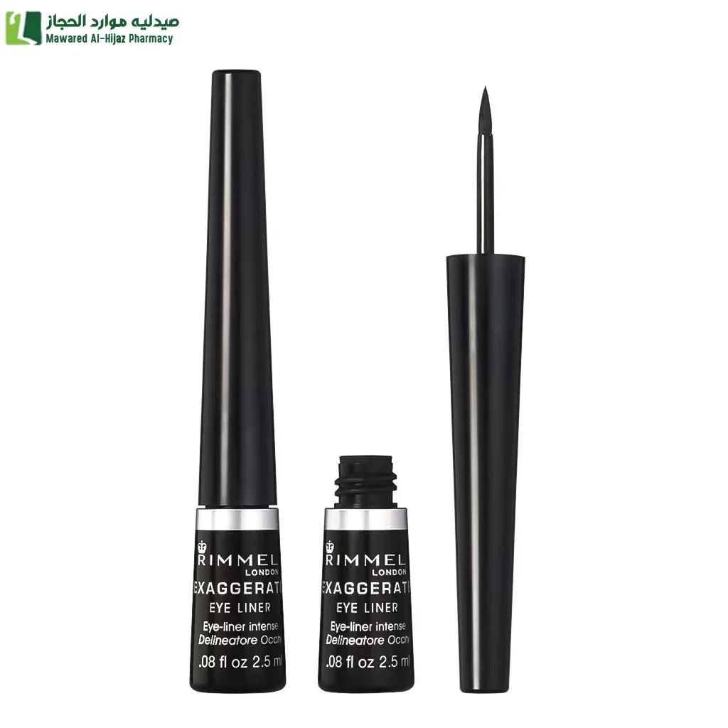 ريميل لندن ايلاينر محدد عيون سائل 001  اسود 2.5 مل