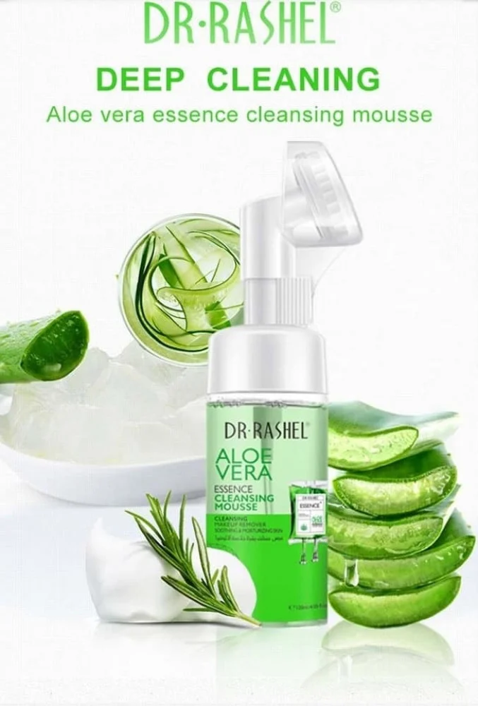 دكتور راشيل غسول منظف للوجه بالألوفيرا 120 مل - الصورة 2