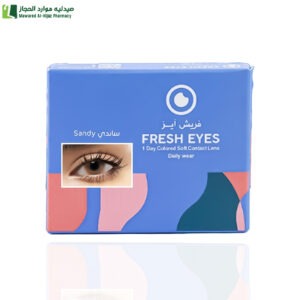 فريش آيز عدسات لاصقة يومية تجميلية ساندى 08