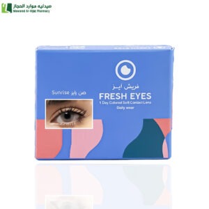فريش آيز عدسات لاصقة يومية تجميلية رايز 01