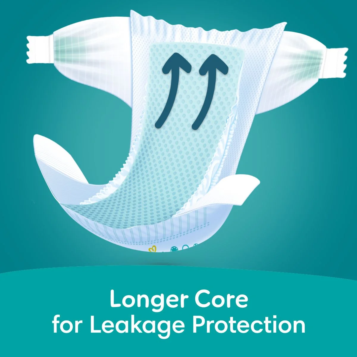 بامبرز حماية من التسلخات مع لوشن الصبار مقاس (1)(2-5 كجم) - 86 حفاض - الصورة 7