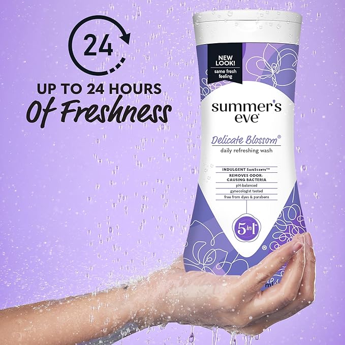 سمرز ايف غسول مهبلي للبشرة الحساسة برائحة الزهور 444مل - الصورة 3