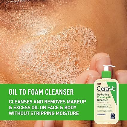 سيرافي غسول فوم منظف و مرطب للبشرة الدهنيه 236 ملي - الصورة 5