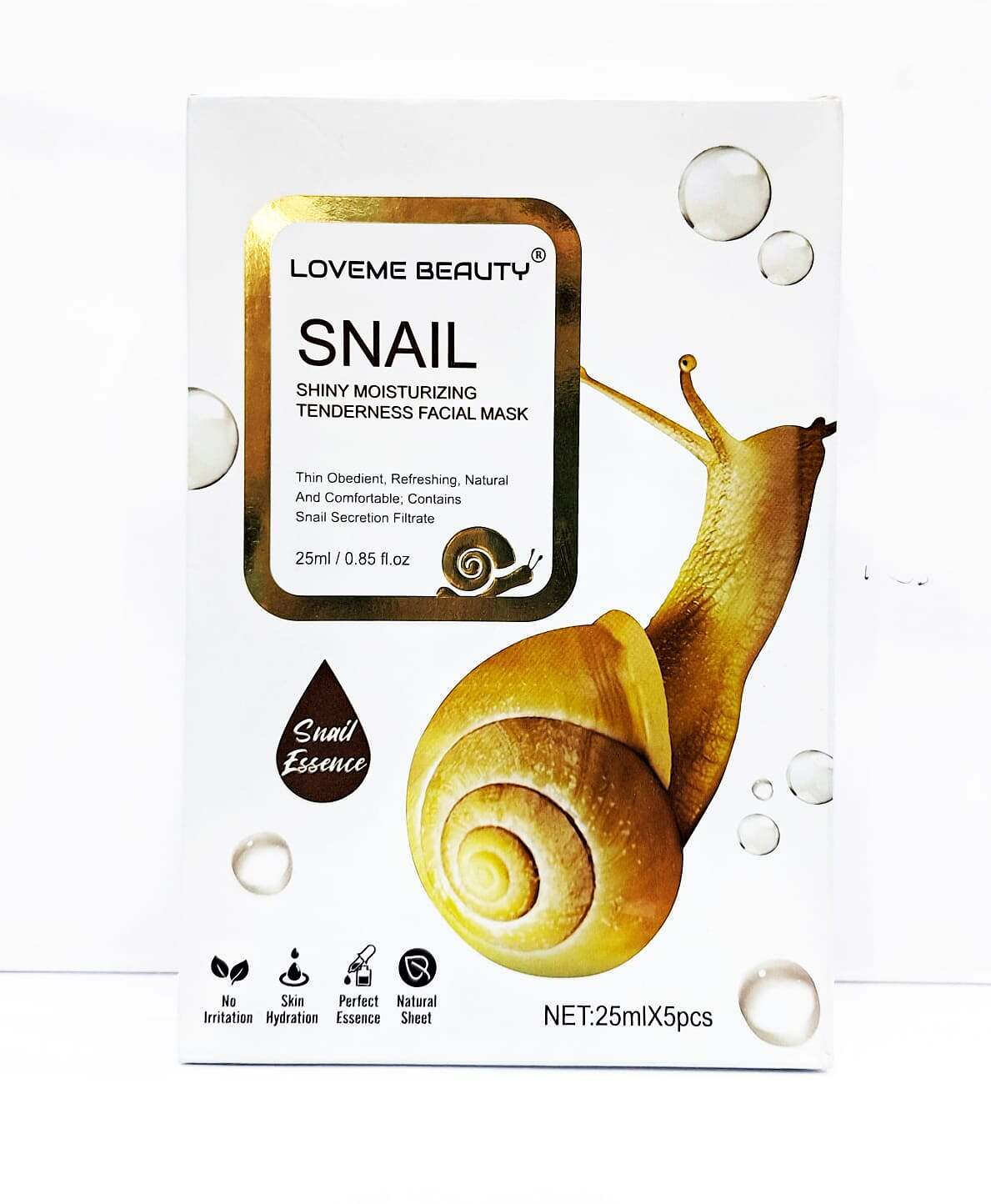 لوفمي بيوتي ماسك الوجه المرطب بالحلزون - الصورة 2