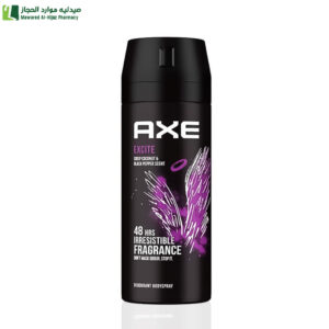 أكس مزيل عرق سبراي اكسايت 150 مل للرجال