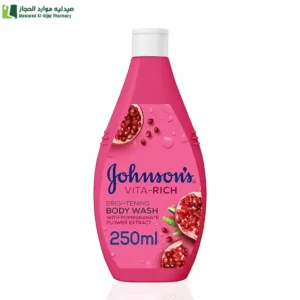 جونسون فيتا ريتش سائل استحمام بالرمان 250 مل
