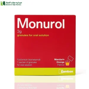 مونورول حبيبات فوسفوميسين 3 جم  1 كيس