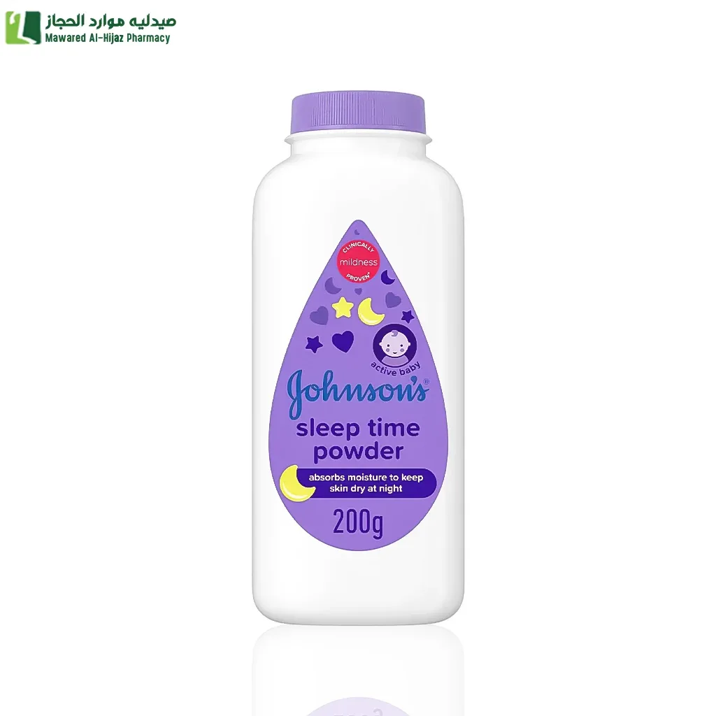 جونسون بيبي بودرة للأطفال وقت النوم 200 جم