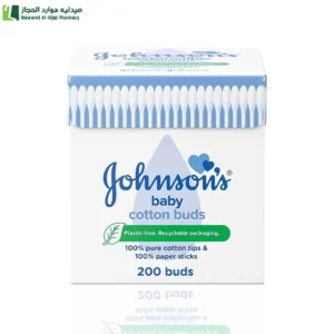 جونسون بيبي عيدان قطنية للأطفال 200 عود