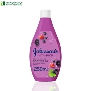 جونسون فيتا ريتش سائل استحمام بالتوت 250 مل