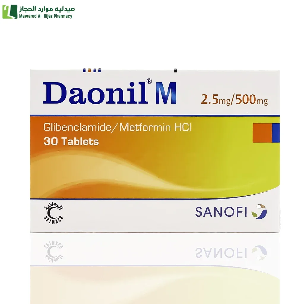 داونيل ام 2.5/500 مجم 30 قرص