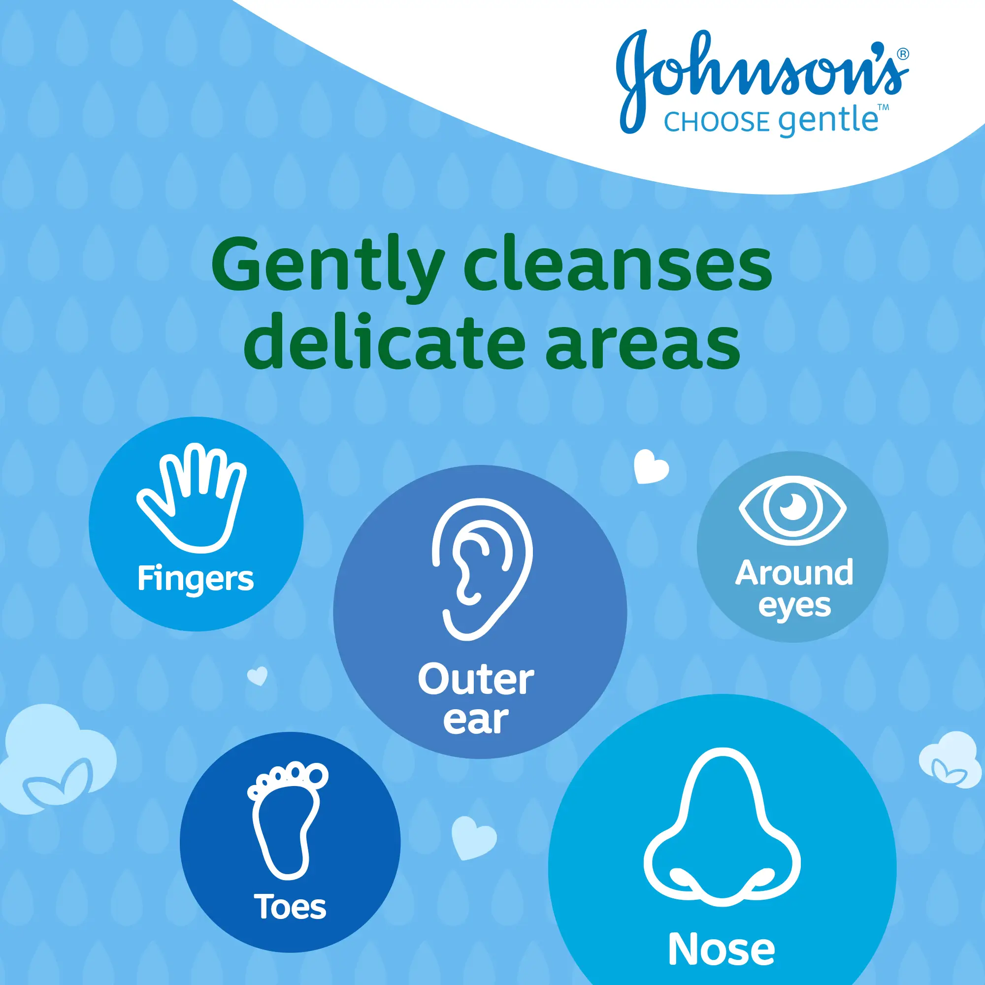 جونسون بيبي عيدان قطنية للأطفال 100 عود - الصورة 10