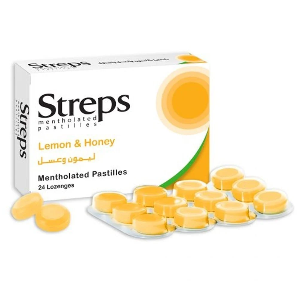 ستربس حلوى استحلاب بالمنثول بالليمون والعسل 24 قرص - الصورة 2