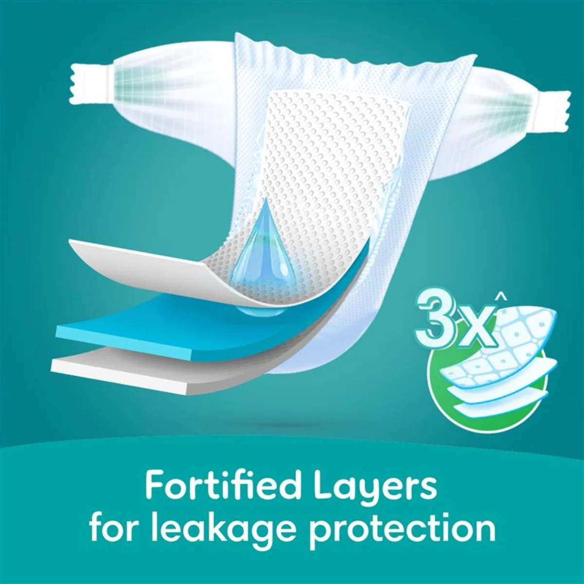 بامبرز حماية من التسلخات مع لوشن الصبار مقاس (3)(6-10 كجم) - جامبو بوكس 104 حفاض - الصورة 4