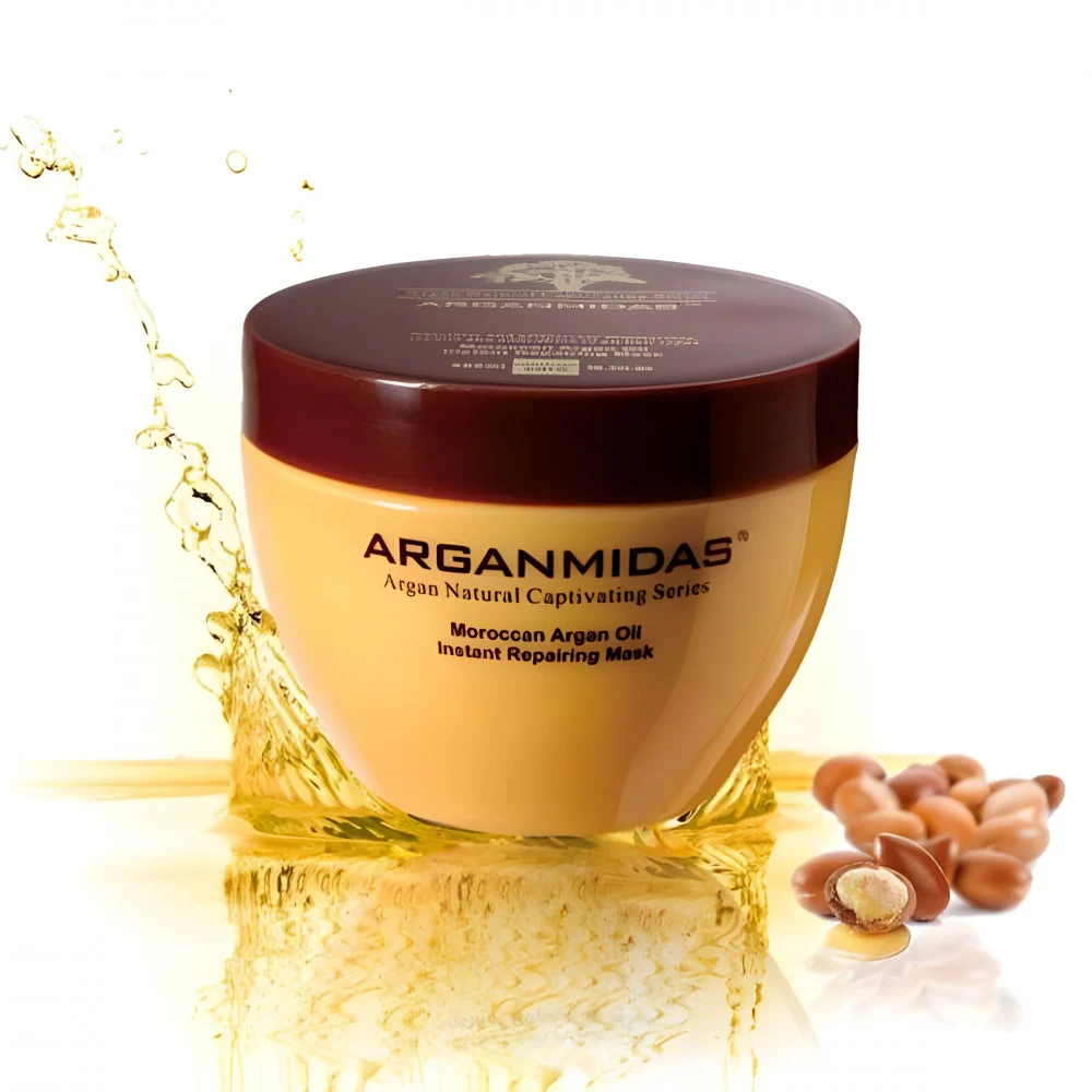 ارغانميداس قناع الشعر المرطب بزيت الأرغان المغربي 300مل - الصورة 4