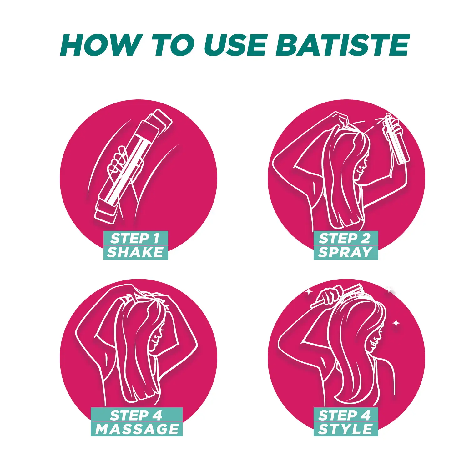 باتيستى شامبو جاف بلاش 200 مل - الصورة 2