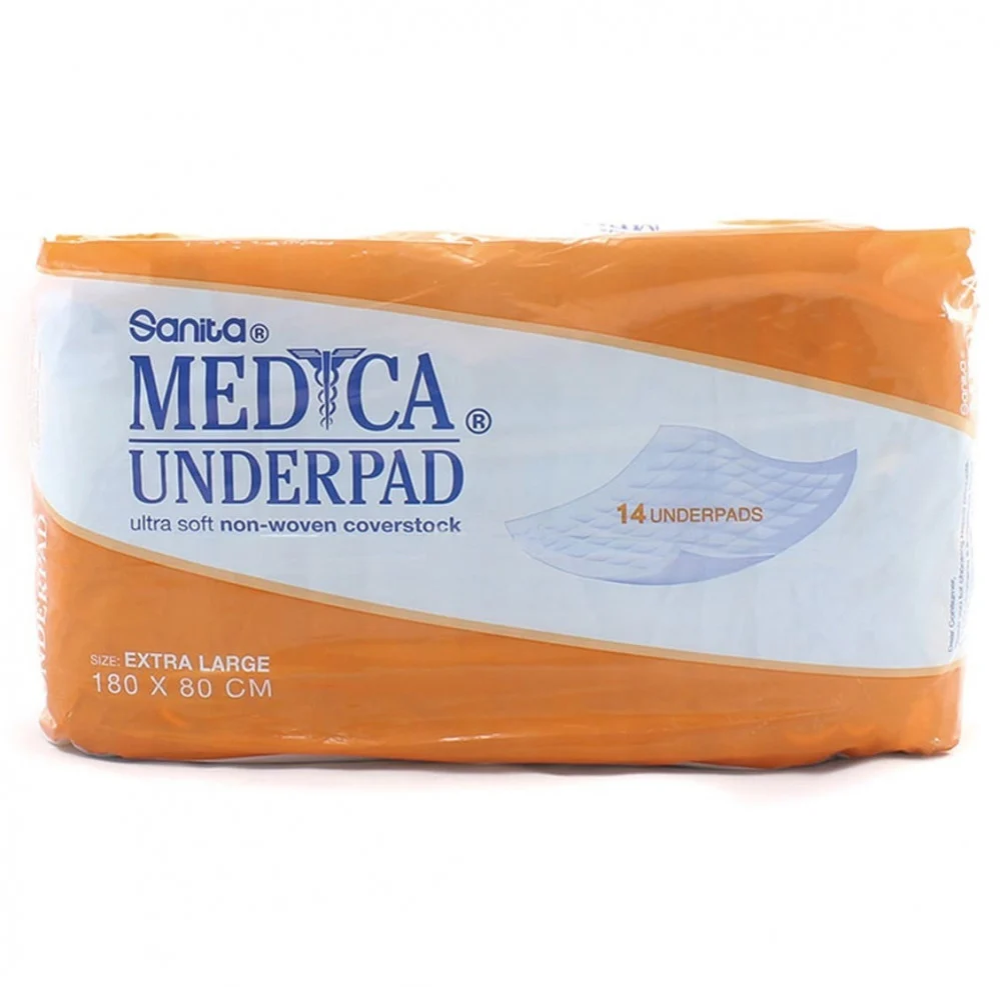سانيتا ميديكا مفارش طبية كبيرة جدا 80*180سم 14قطعة