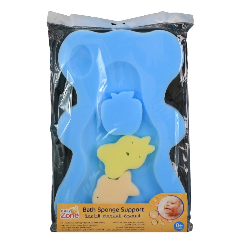 بيبي كير زون اسفنجة استحمام للرضع 4 قطع