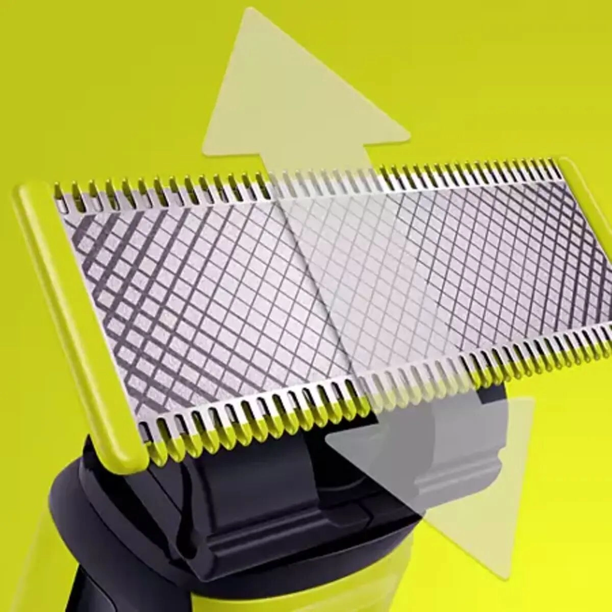 فيليبس ون بليد ماكينة حلاقة كهربائية لحلاقة الوجة مع 3 أمشاط Qp1424/10 - الصورة 4