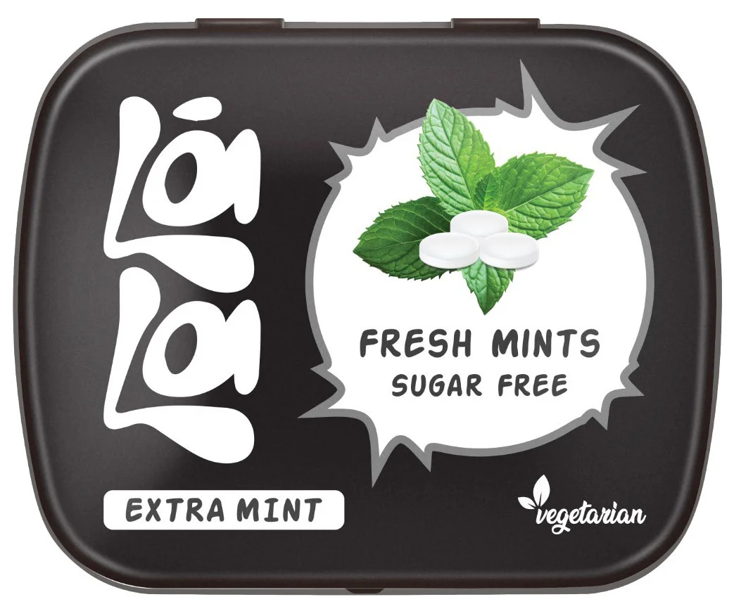 لالا حبوب النعناع القوي الخالية من السكر 14 جم