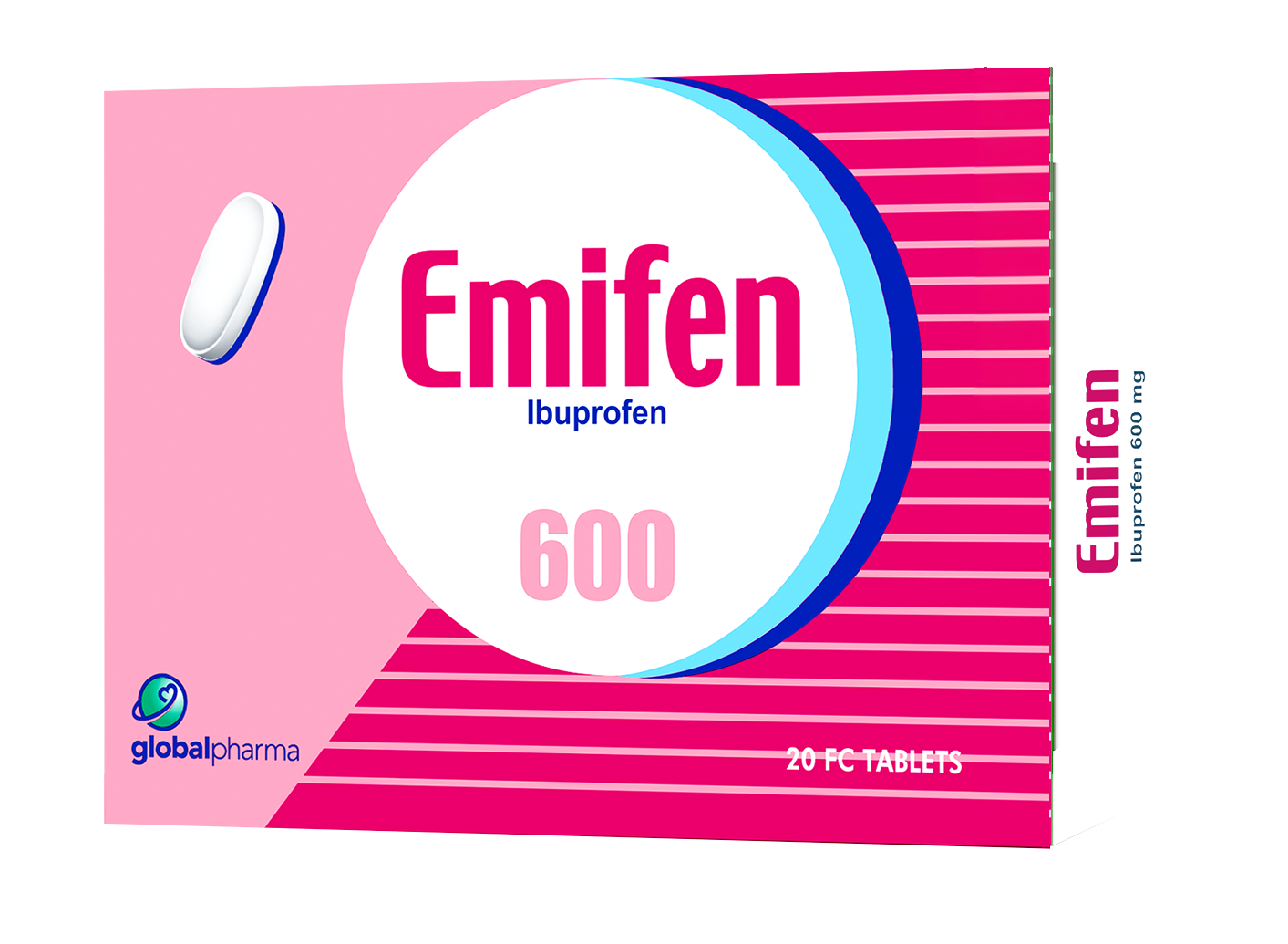 ايميفن 600 ملجم 20 قرص