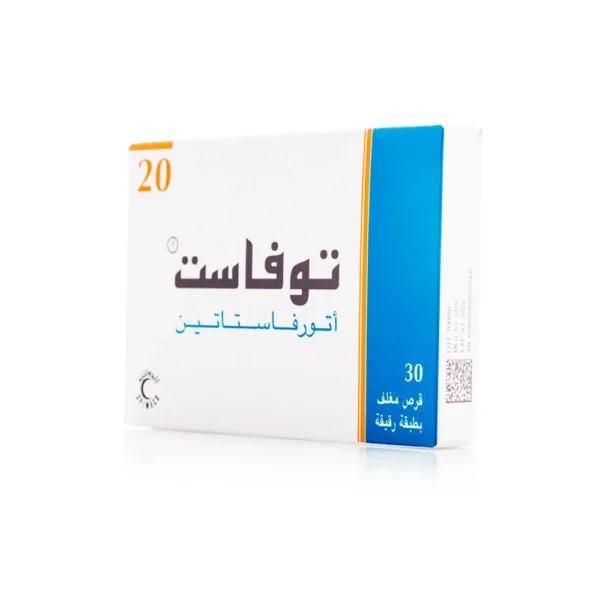 توفاست 20 ملجم 30 قرص